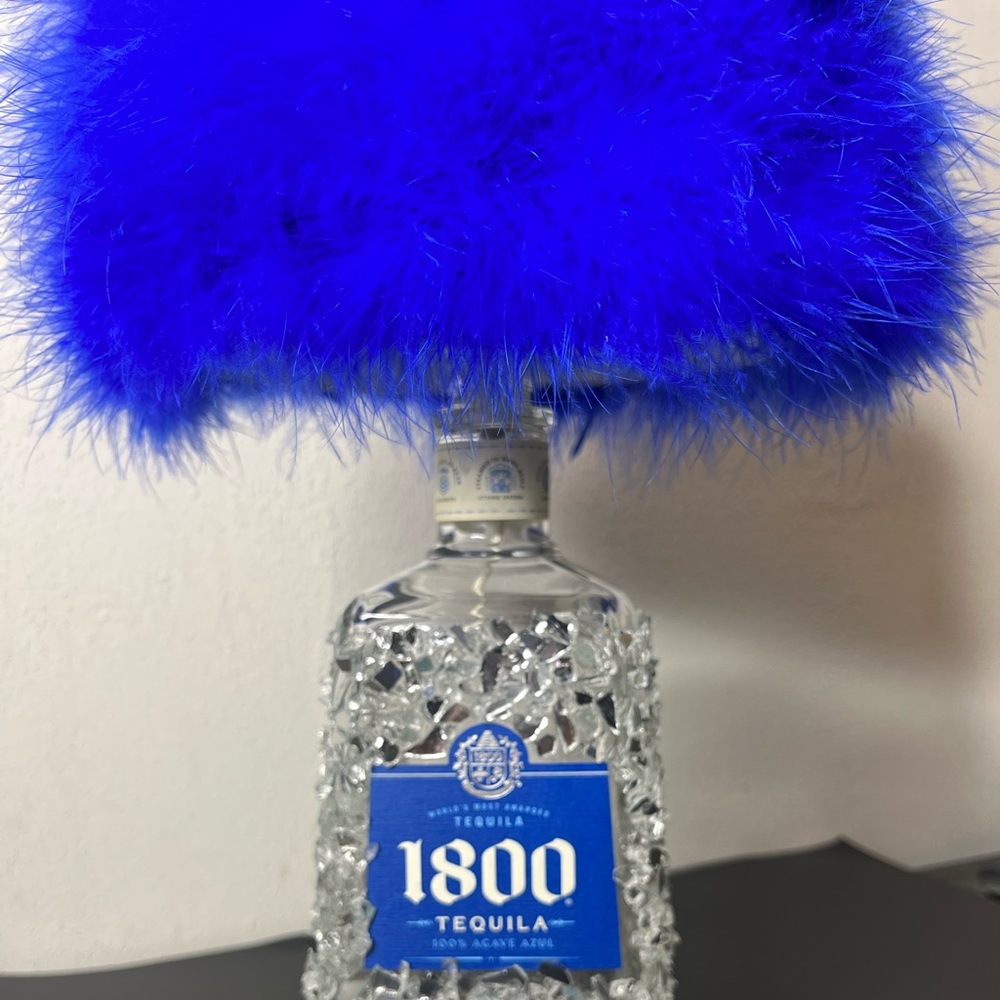 Art - Bar Decor - Liquor Lamp Art Piece